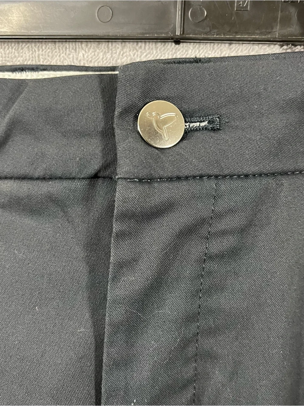 BIRD DOGS FLAT FRONT STRETCH PERFORMANCE GOLF PANTS 40 x 30 Charcoal Gray